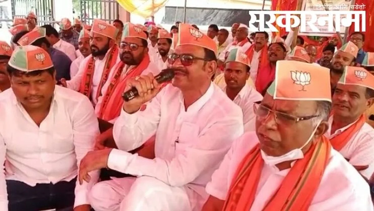शिवसेना आमदाराच्या घरावजवळ अवैध धंदे, भाजप आमदाराचा आरोप व आमरण उपोषण