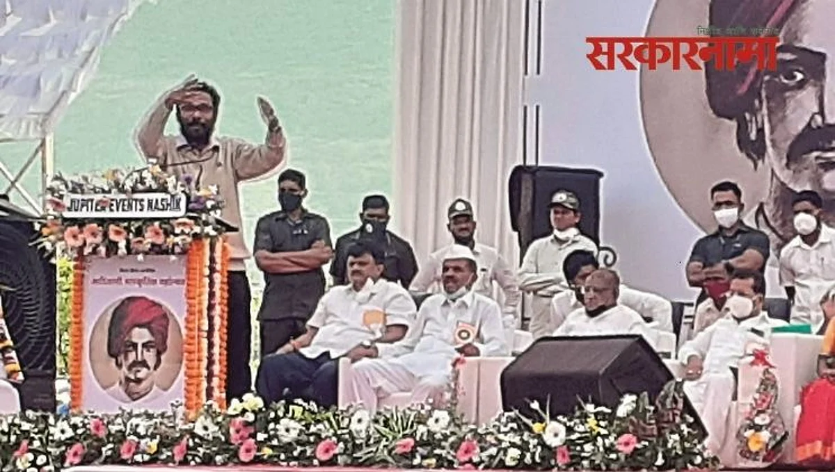 आम्ही आदिवासी, शरद पवार हे आमचे सेनापती!