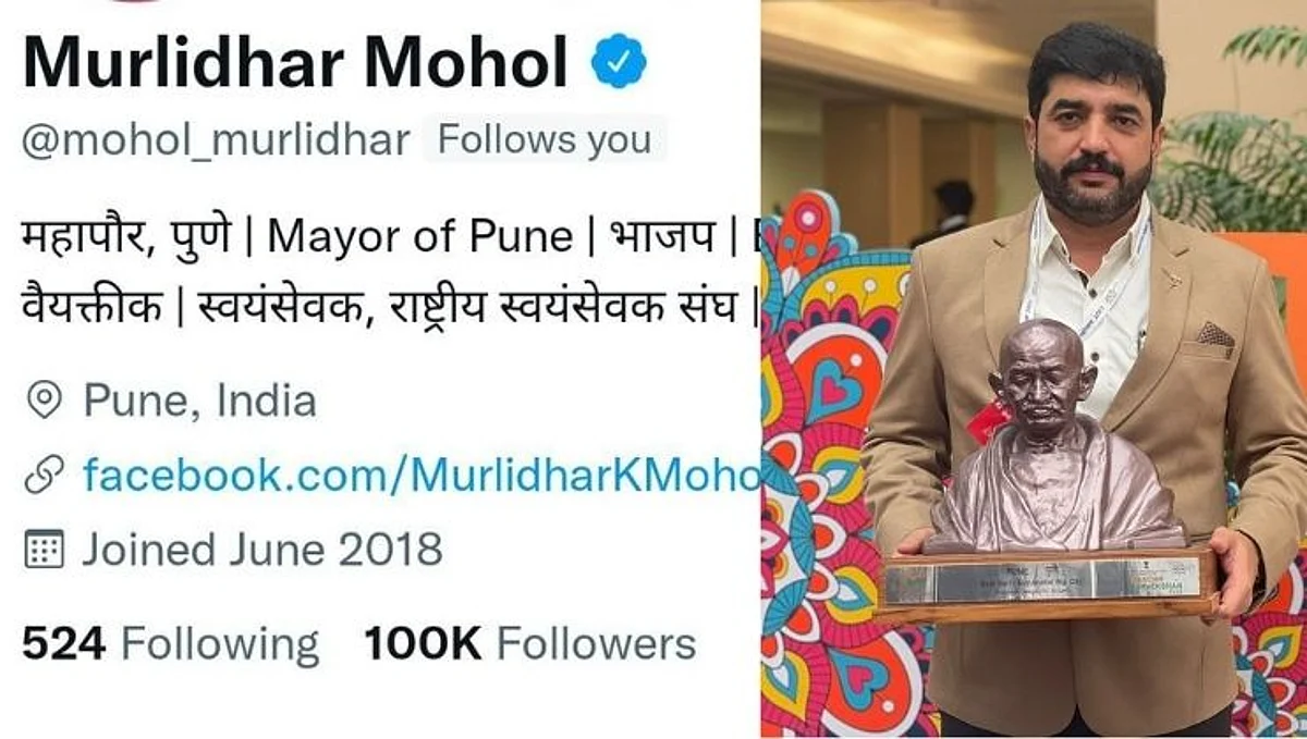 मुरलीधर मोहोळांची अशीही बाजी! सर्वाधिक ‘ट्विटर फॉलोअर्स’ असणारे भारतातील महापौर