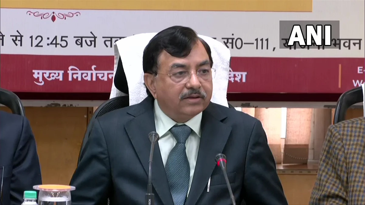 Chief Election Commissioner Sushil Chandra