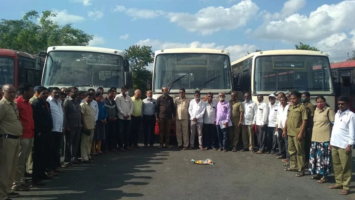 बारामतीत निघाला एसटी संपावर तोडगा
