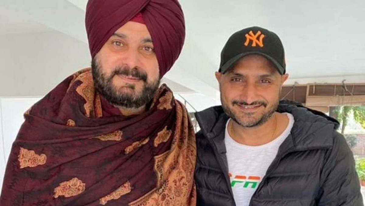 हरभजनसिंग भाजप की काँग्रेसच्या वाटेवर? सिध्दूंनी फोटोच केला ट्विट