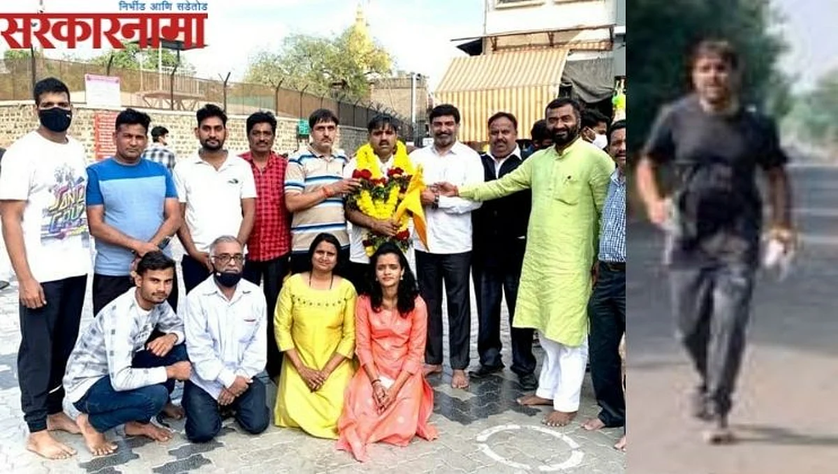`कोरोना`च्या जनजागृतीसाठी ‘ते’ नाशिक ते शिर्डी धावले!