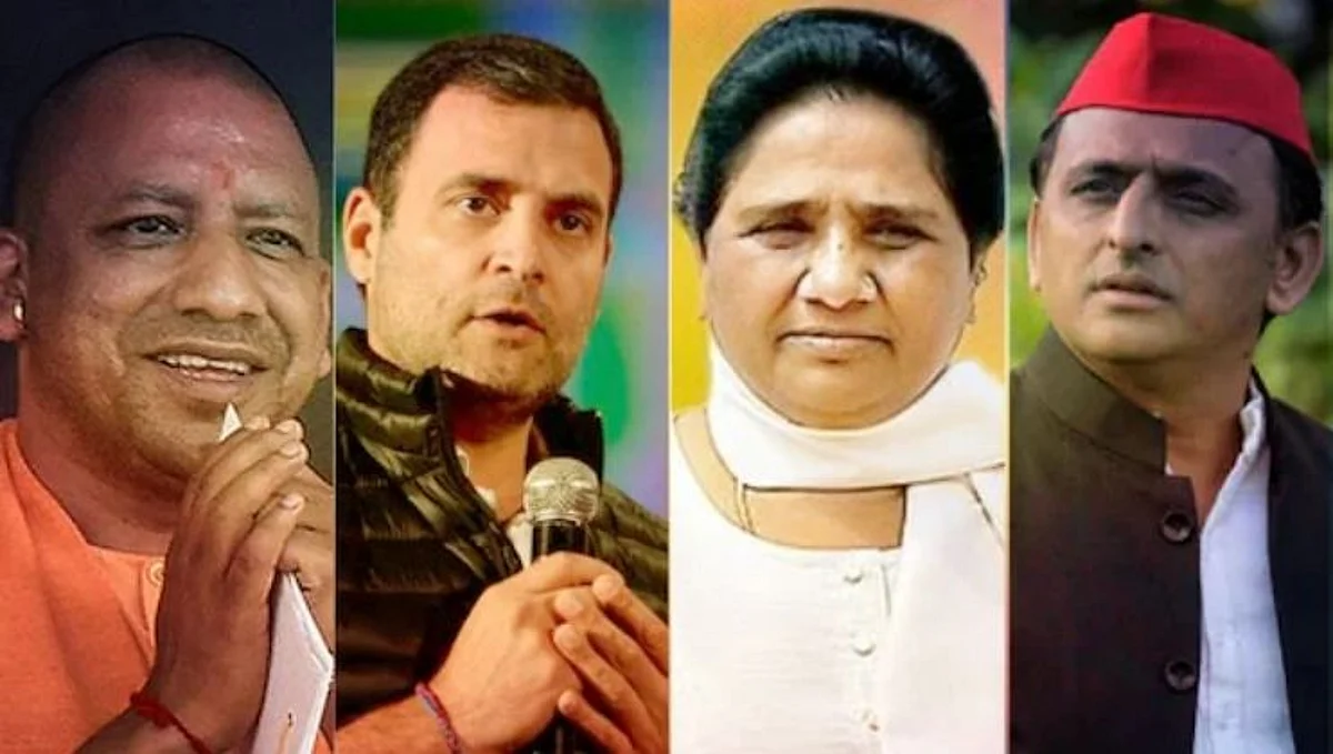 Akhilesh Yadav, Yogi Adityanath, Priyanka Gandhi,
Mayawati