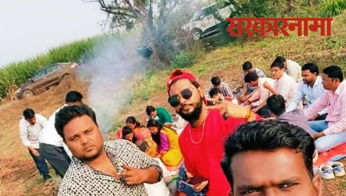 काम सोडून रंगली अधिकाऱ्यांची हुरडा पार्टी...वरिष्ठांनी पाठवली १९ जणांना नोटीस!