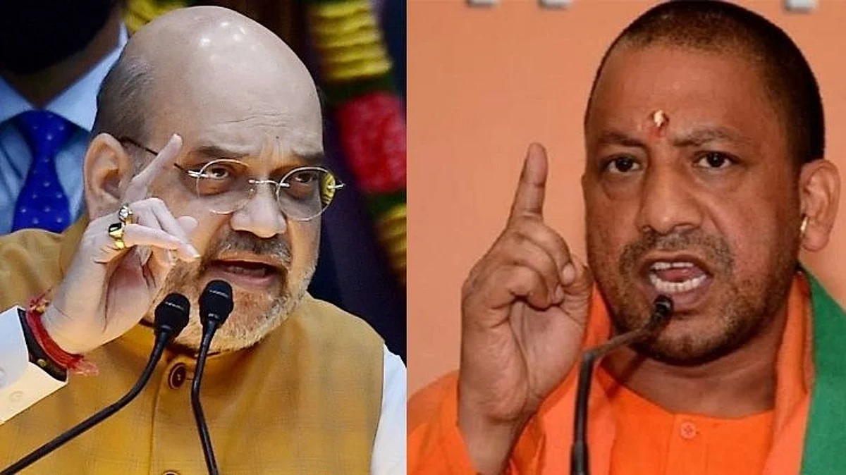 गळती लागताच योगींची शहांकडे धाव...कोरोनाग्रस्त नड्डा, राजनाथसिंहांना व्हर्च्युअली बोलावलं