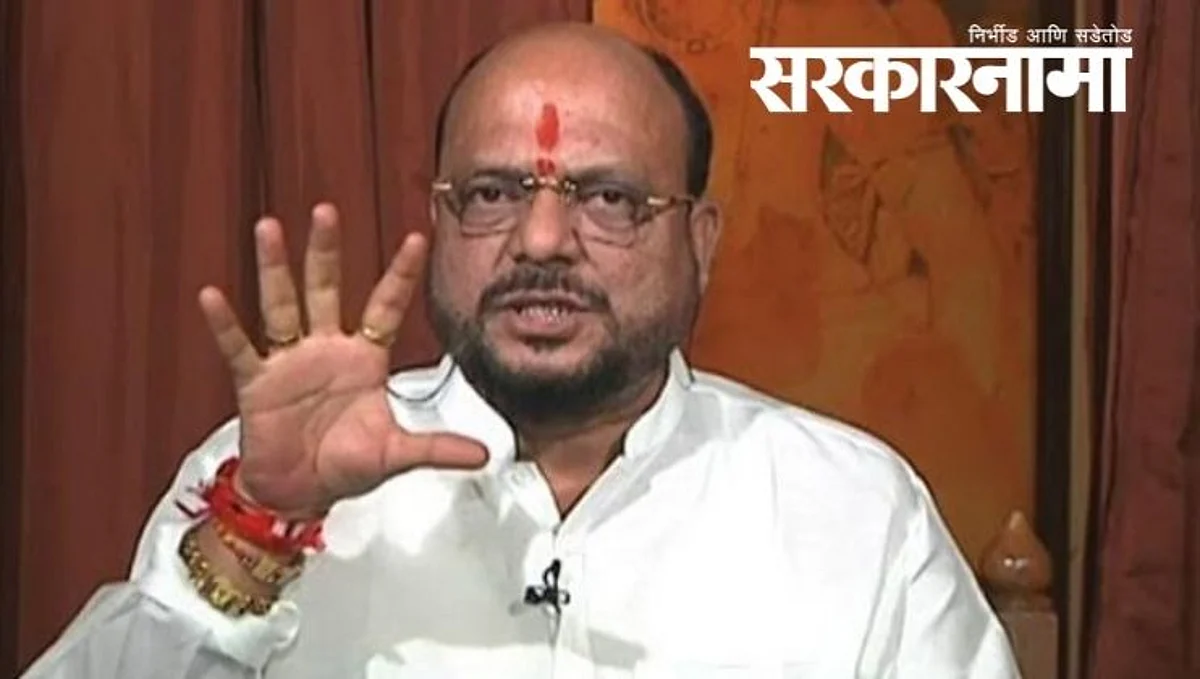 Water supply Minister Gulabrao Patil