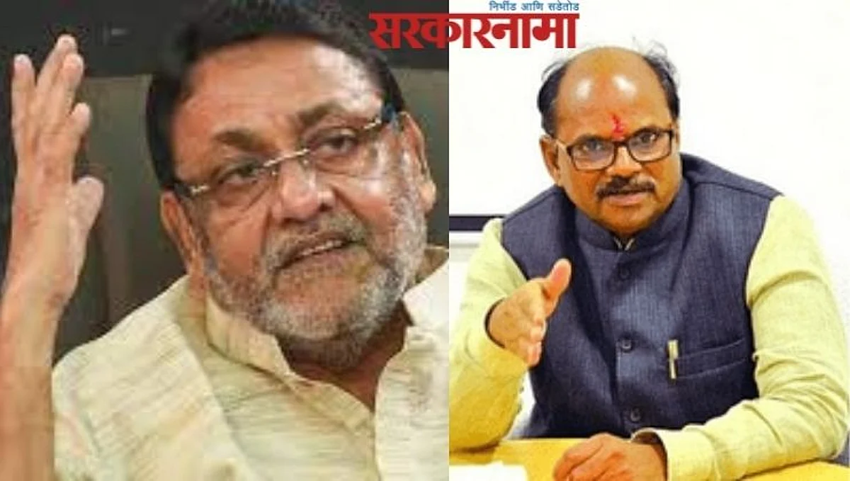 नवाब मलिकांनी नाक घासून माफी मागावी; अन्यथा..