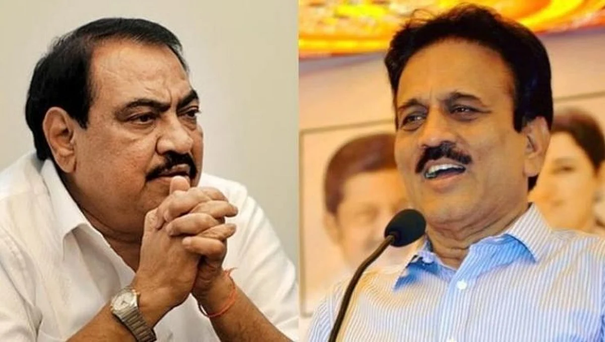 Eknath Khadse, Girish Mahajan