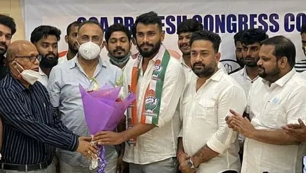 गजानन तिळवेंचा भाजपला धक्का देत काँग्रेसमध्ये प्रवेश
