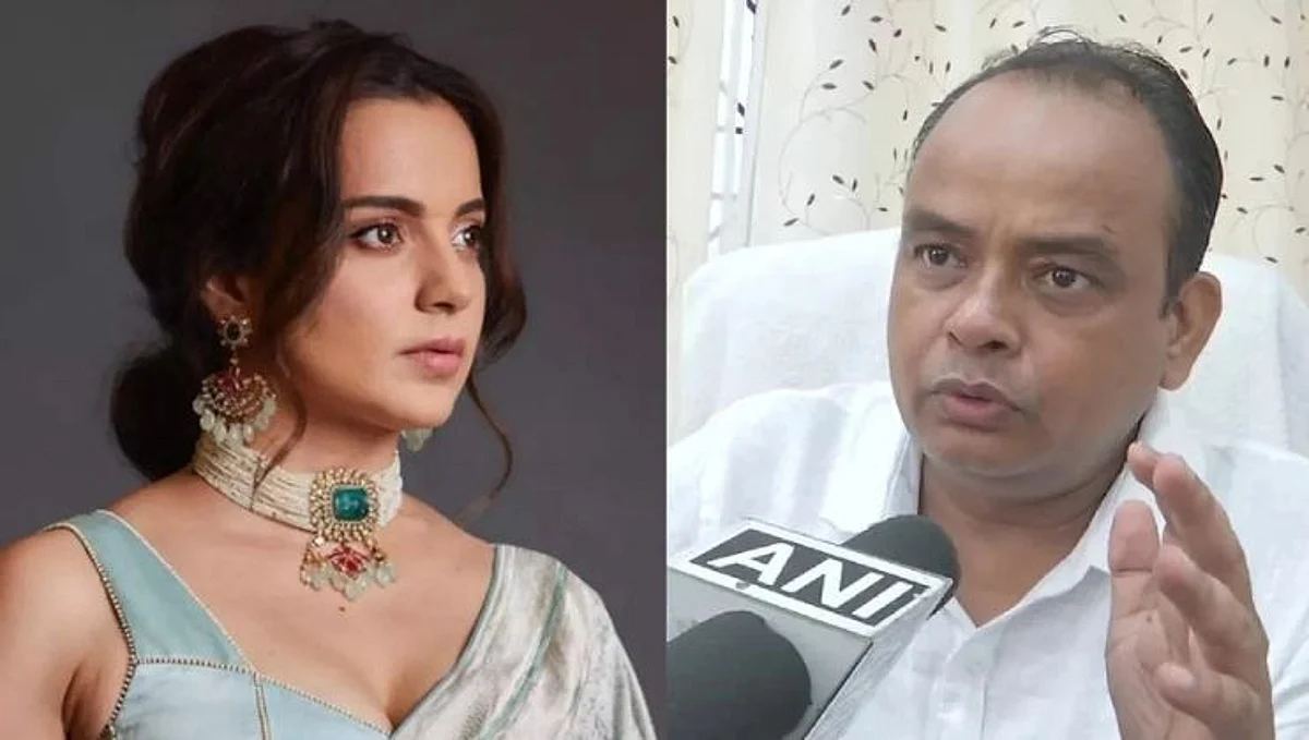 काँग्रेसचा आमदार घसरला कंगनाच्या गालावर अन् व्हिडीओ झाला व्हायरल!