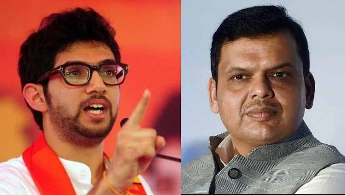 सोन्याचा चमचा तोंडात घेऊन जन्माला आलेले, असे फडणविसांनी म्हणताच आदित्य यांचे प्रत्युत्तर!