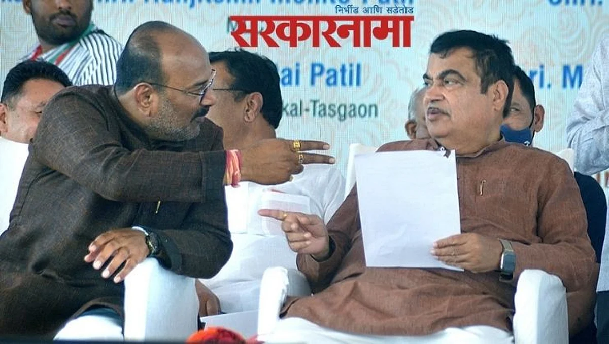 Sanjay Patil, Nitin Gadkari