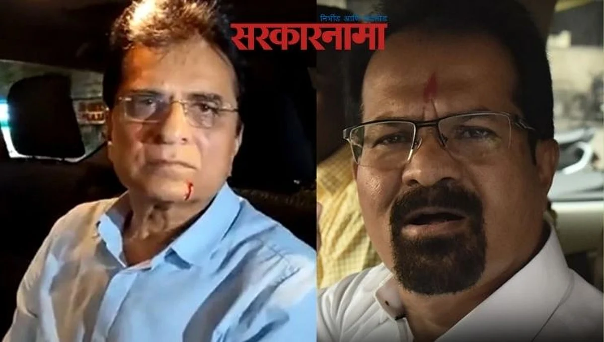 खार पोलिस ठाण्यात सोमय्यांच्या विरोधात घोषणा देणारे महाडेश्वर पोलिसांच्या जाळ्यात...