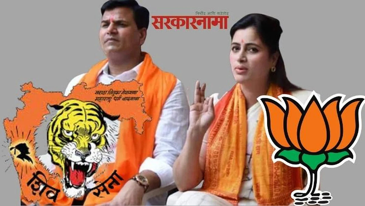 राणांच्या खांद्यांवर बंदूक ठेवून सेनेला डिवचले, पण टायगर अभी जिंदा है..!