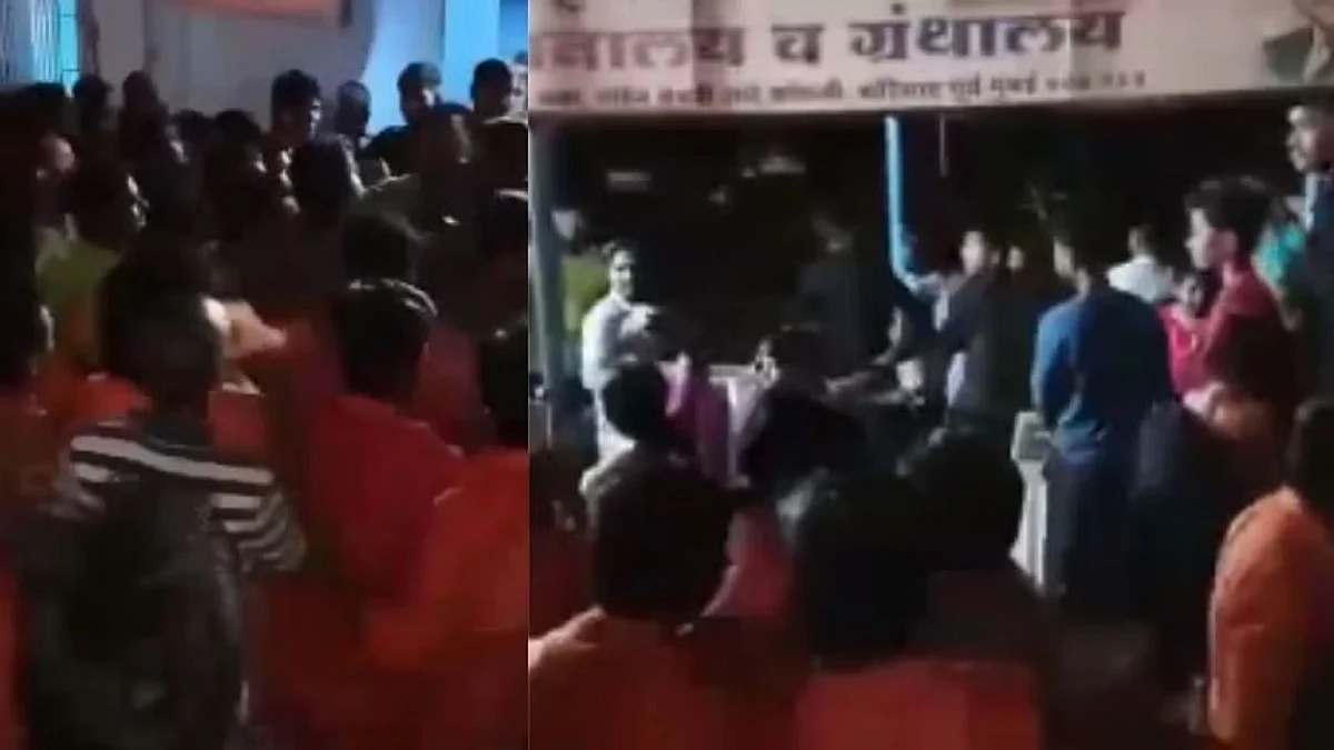 दिल्लीनंतर मुंबईतही राडा; कळस यात्रेत दोन गटात तुंबळ हाणामारी