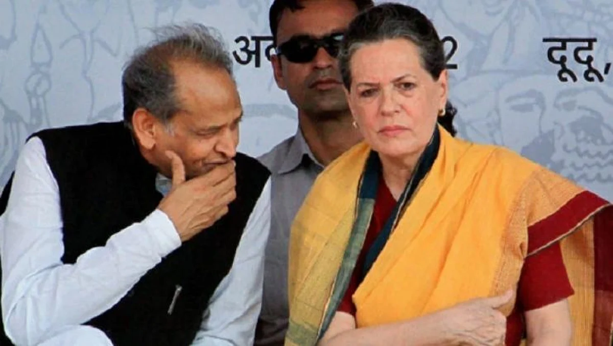 माझा राजीनामा सोनिया गांधीकडेच! गेहलोतांच्या वक्तव्यानं चर्चांना उधाण
