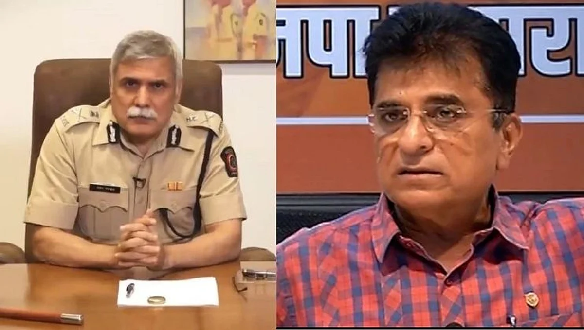 सोमय्यांचा गौप्यस्फोट; 'पोलीस आयुक्त संजय पांडे करणार शिवसेनेत प्रवेश'