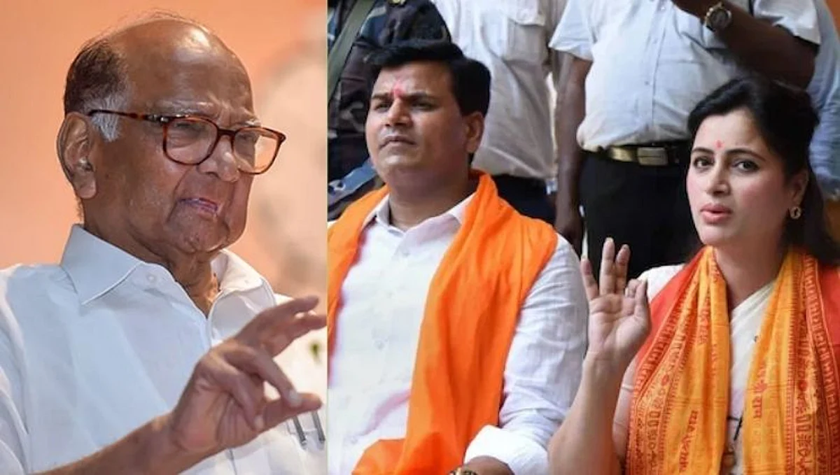 हे शोभत नाही! ठाकरे सरकार विरूध्द राणा दाम्पत्य वादावर पवारांनी पहिल्यांदाच केलं भाष्य