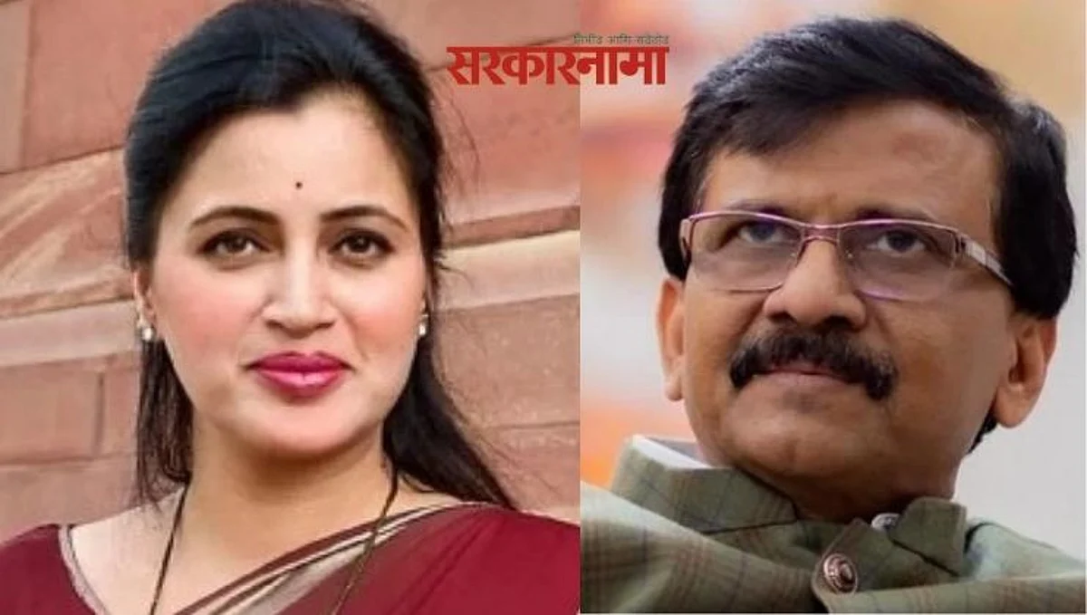 नवनीत राणांना ईडी 'चहा' पिण्यासाठी कधी बोलावणार? राऊतांचा टोमणा