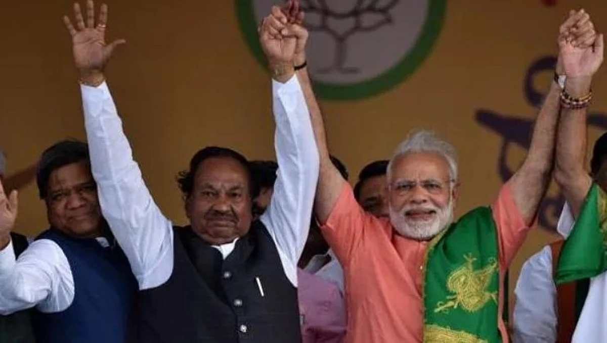भाजपची डोकेदुखी वाढली! बड्या नेत्याच्या विरोेधात हिंदुत्ववादी संघटनाच उतरली मैदानात