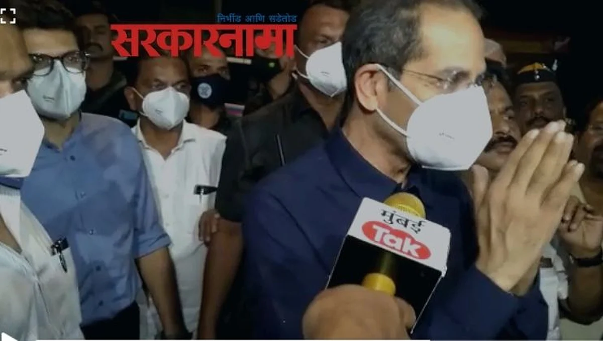 ‘मातोश्री’कडे येण्याची कोणी हिंमत करणार नाही, तुम्ही आता घरी जा : ठाकरेंची शिवसैनिकांना सूचना