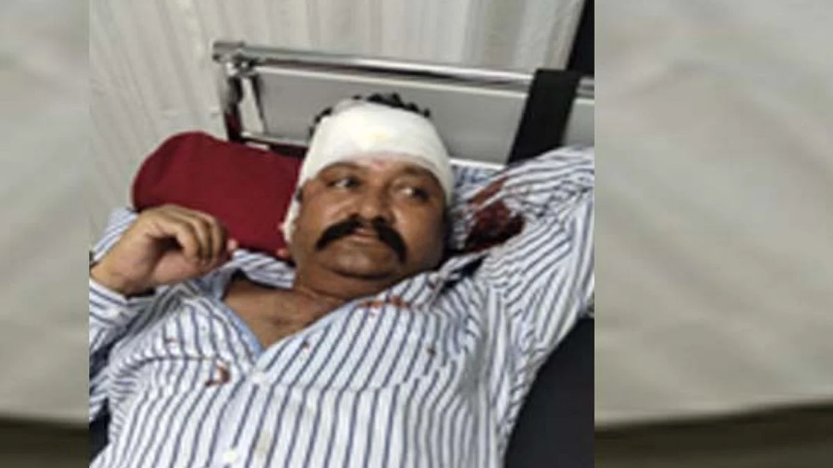 मांजरीच्या उपसरपंचावर गोळीबार ;विटा, दगडांनी हल्ला