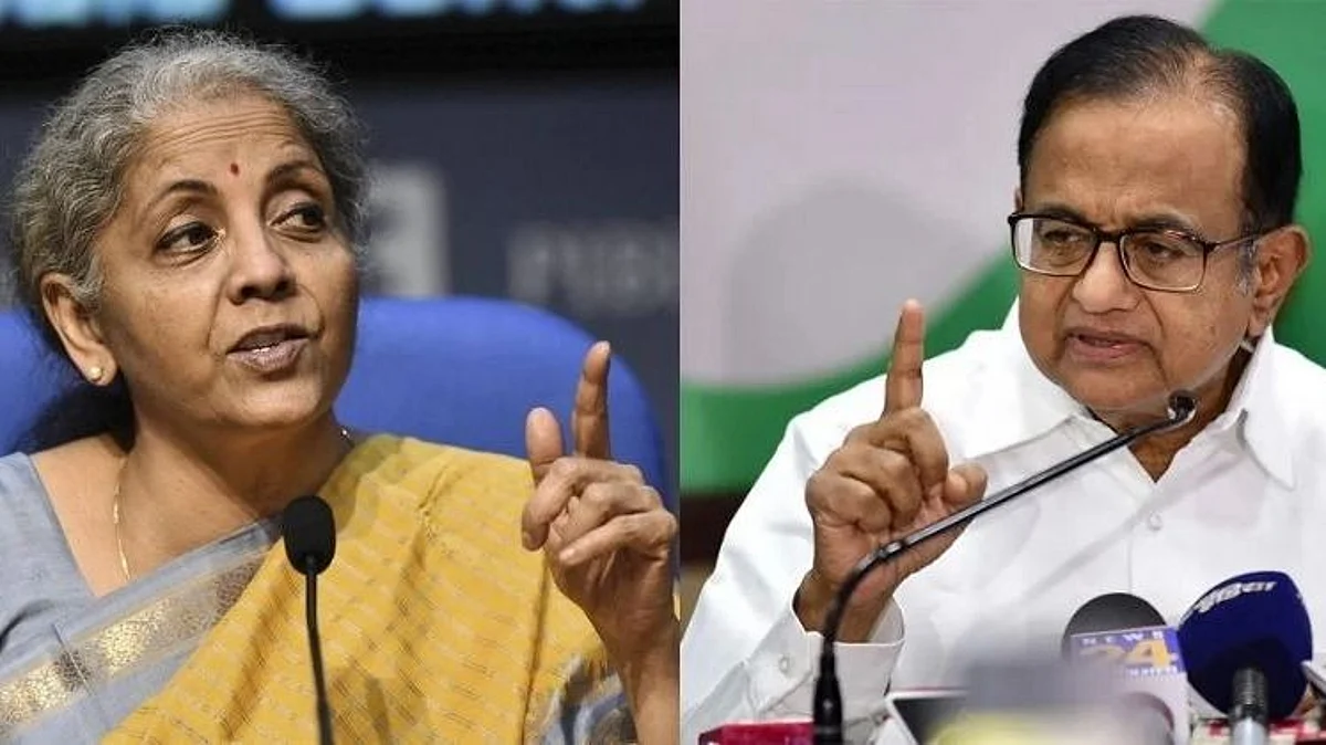 Nirmala Sitharaman, P Chidambaram Latest Marathi News