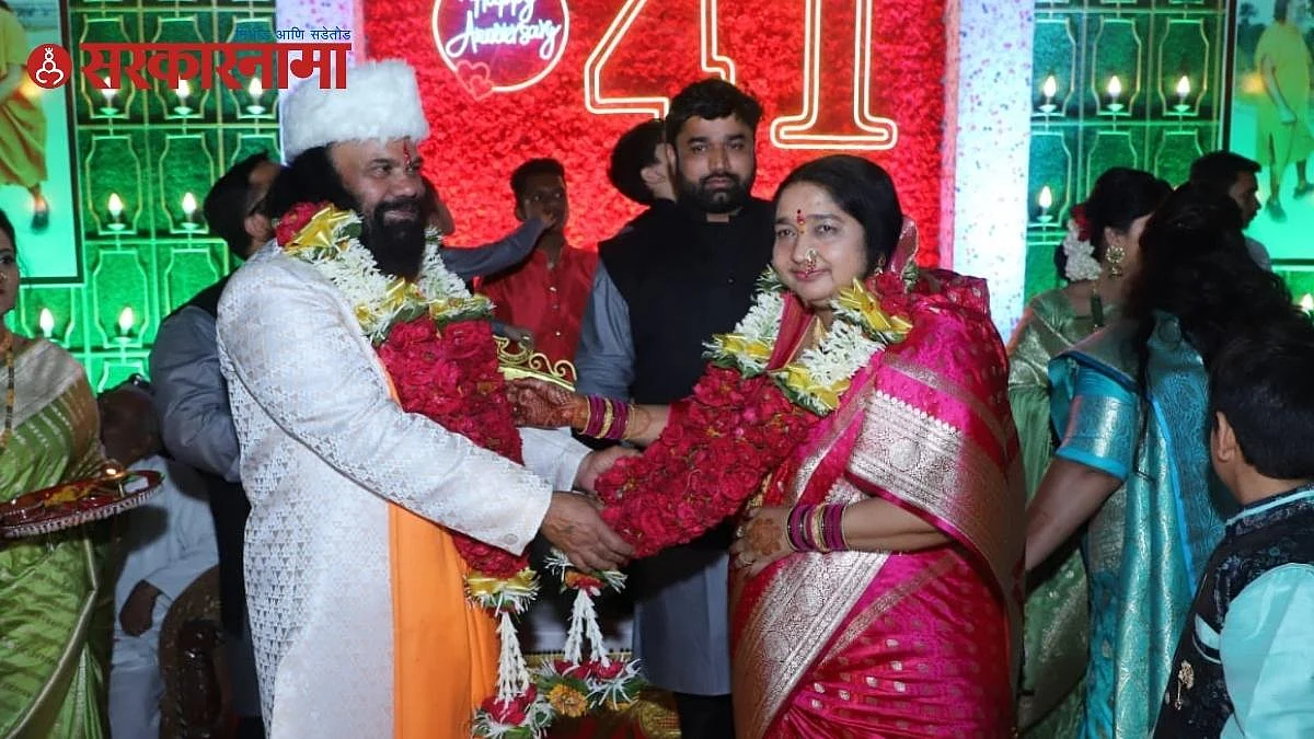 नातवांचा हट्ट पुरवण्यासाठी माजी राज्यमंत्री गुलाबराव गावंडे पुन्हा चढले बोहल्यावर...