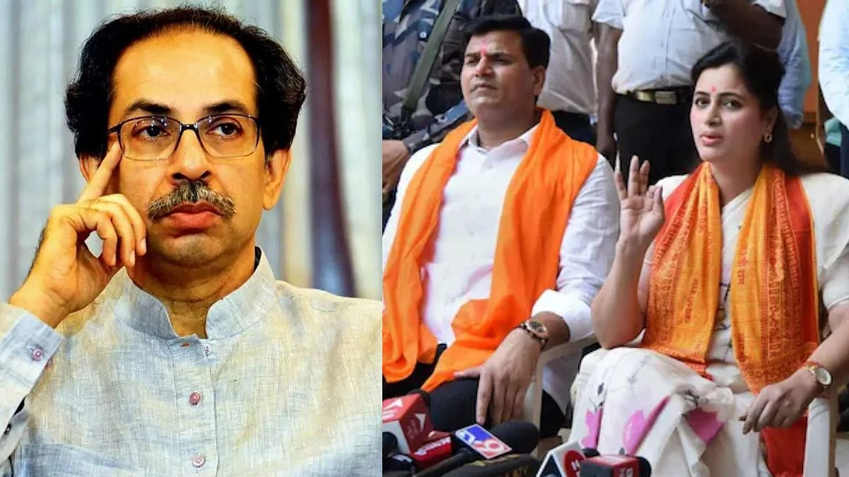 राणा दांपत्याला ठाकरे सरकारचा आणखी एक दणका ; मीडियाशी बोलणं पडणार महागात