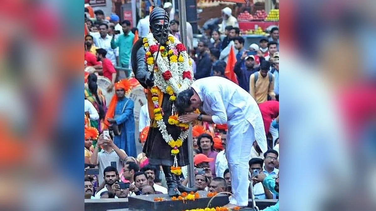 महाराज...तुमच्या नजरेतलं 'स्वराज्य' घडवायचंय! संभाजीराजेंची पोस्ट व्हायरल