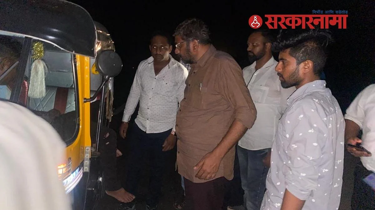 राज्यमंत्री बच्चू कडू मध्यरात्री मदतीला धावले, अन् युवकाचे प्राण वाचले...