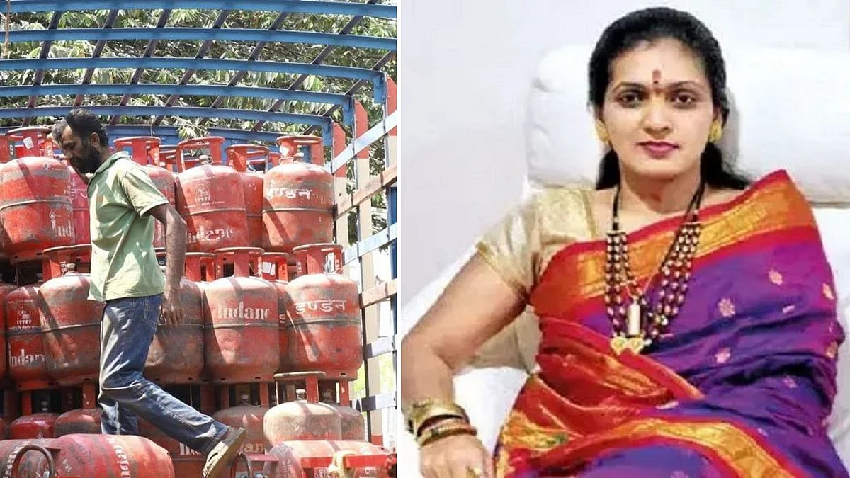 BJP_हटाओ_देश _बचाओ; गॅसचे दर वाढताच रुपाली ठोंबरे पाटलांचा केंद्रावर निशाणा