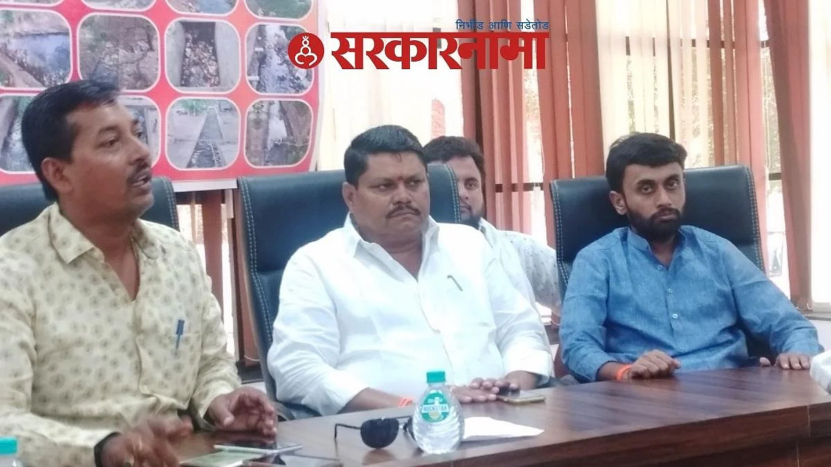 हे भाजपचेच पाप आहे, असे म्हणत शिवसेनेने प्रशासनालाही दिला इशारा...
