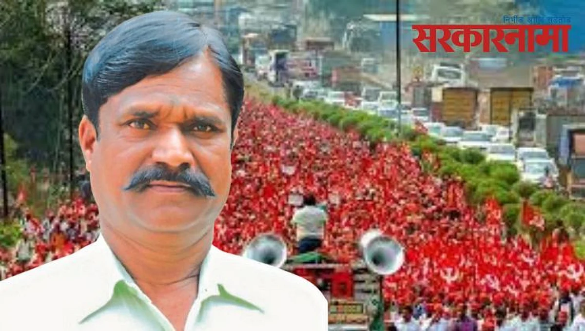 `लाल वादळ` दरडावले, `आदिवासींना वन जमीनींचे पट्टे द्या`