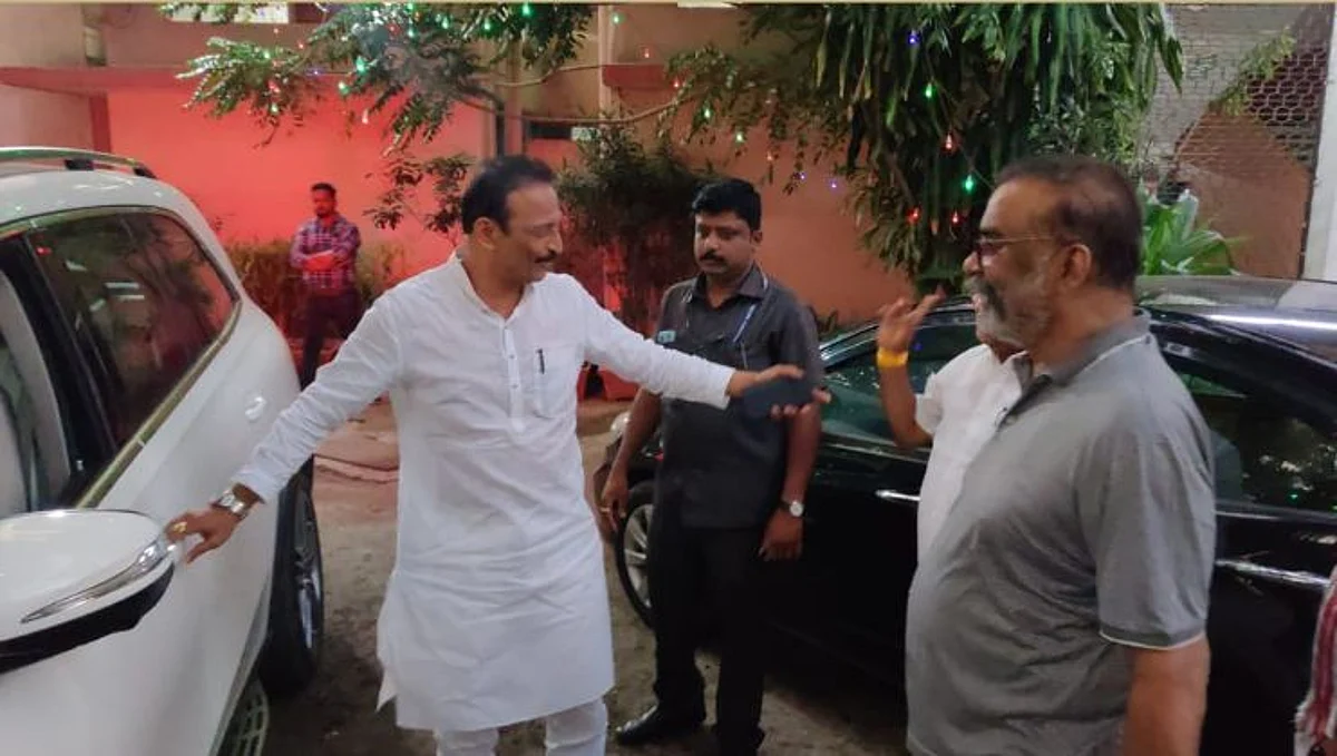 विरारचे ठाकूर कुणाचं गणित बिघडवणार? मित्राची भेट घेत ‘भाईं’नी घातलं साकडं
