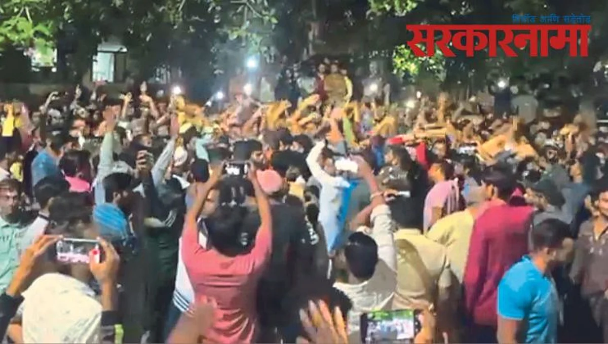 पोलिस आयुक्तांच्या पुढाकाराने मध्यरात्रीचा तणाव निवळला!