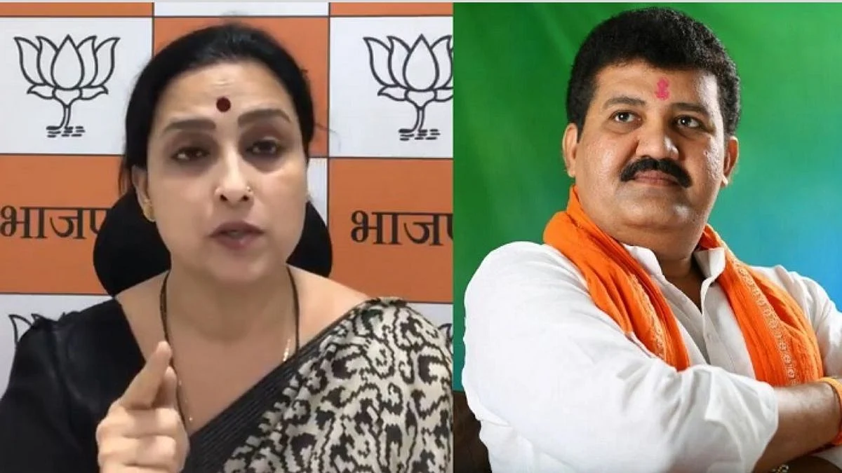 फडणवीसांच्या शपथविधीआधी चित्रा वाघ राठोडांच्या नावावर आक्षेप घेतील?