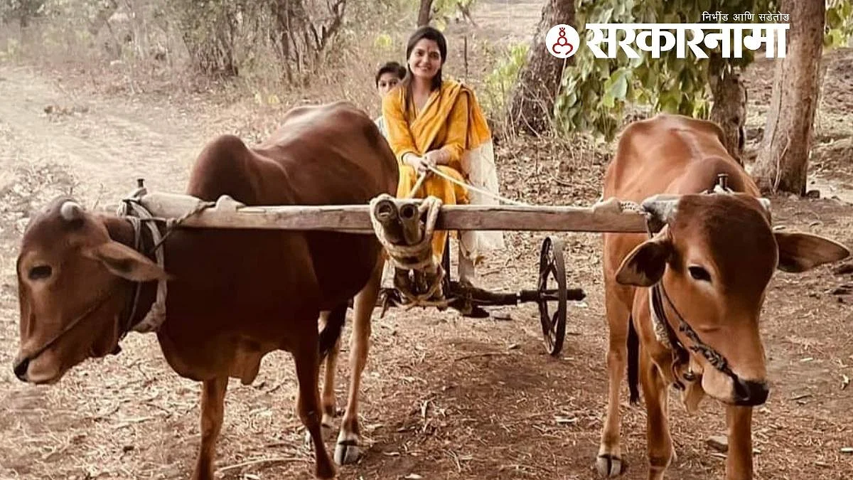 आमदारांची अर्धांगिनी; गावशिवारावर घालतेय ‘मोहिनी’