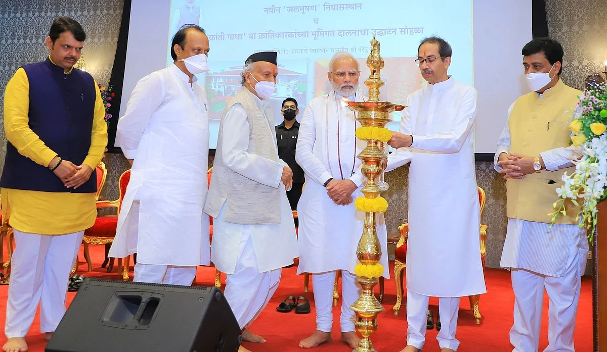 राज्यपालांनी पंतप्रधानांसमोरच CM ठाकरेंना डिवचलं; औरंगबाद पाणीप्रश्न केंद्राच्या कानावर