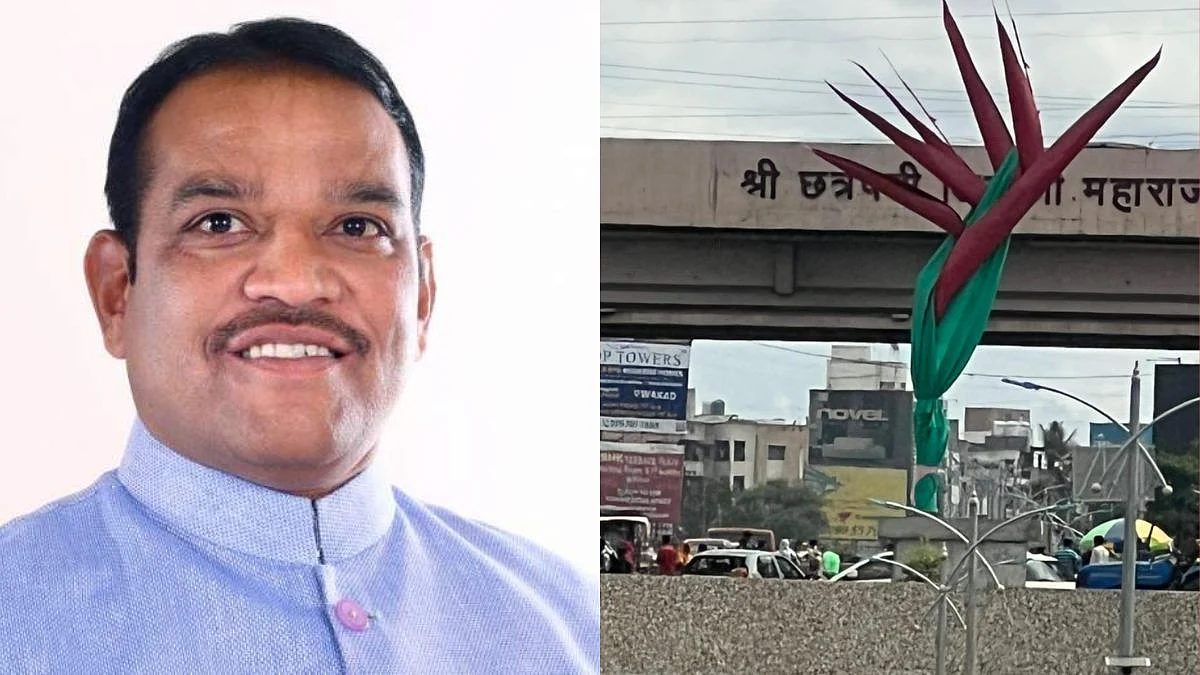 शिवरायांचे नाव झाकणारे शिल्प दोन दिवसात काढा, अन्यथा.. : श्रीरंग बारणेंचा इशारा