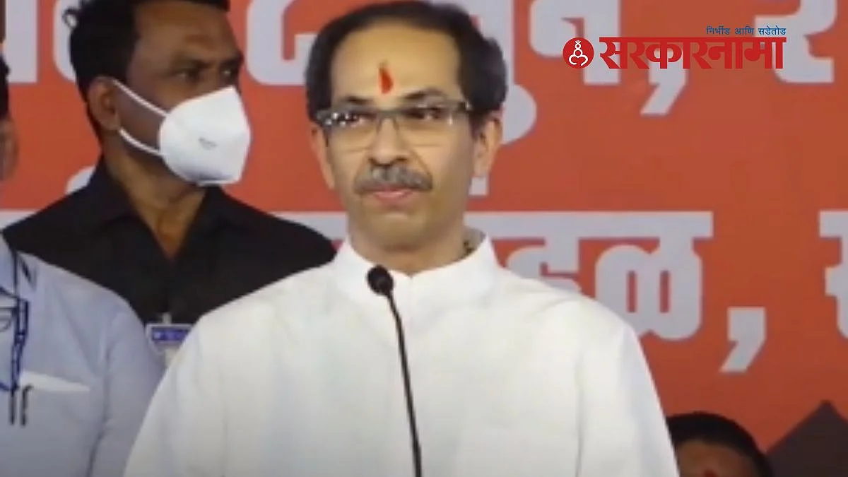 टिनपाट प्रवक्त्यामुळे देशावर नामुष्की ओढवली; उद्धव ठाकरेंचा भाजपवर निशाणा