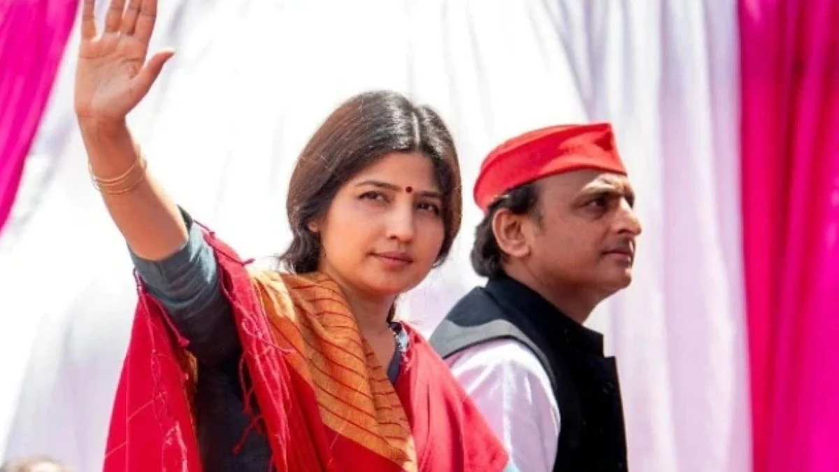 अखिलेश यांनी पत्नीलाच घरी बसवलं; लोकसभेच्या निवडणुकीत चुलत भावाला झुकतं माप