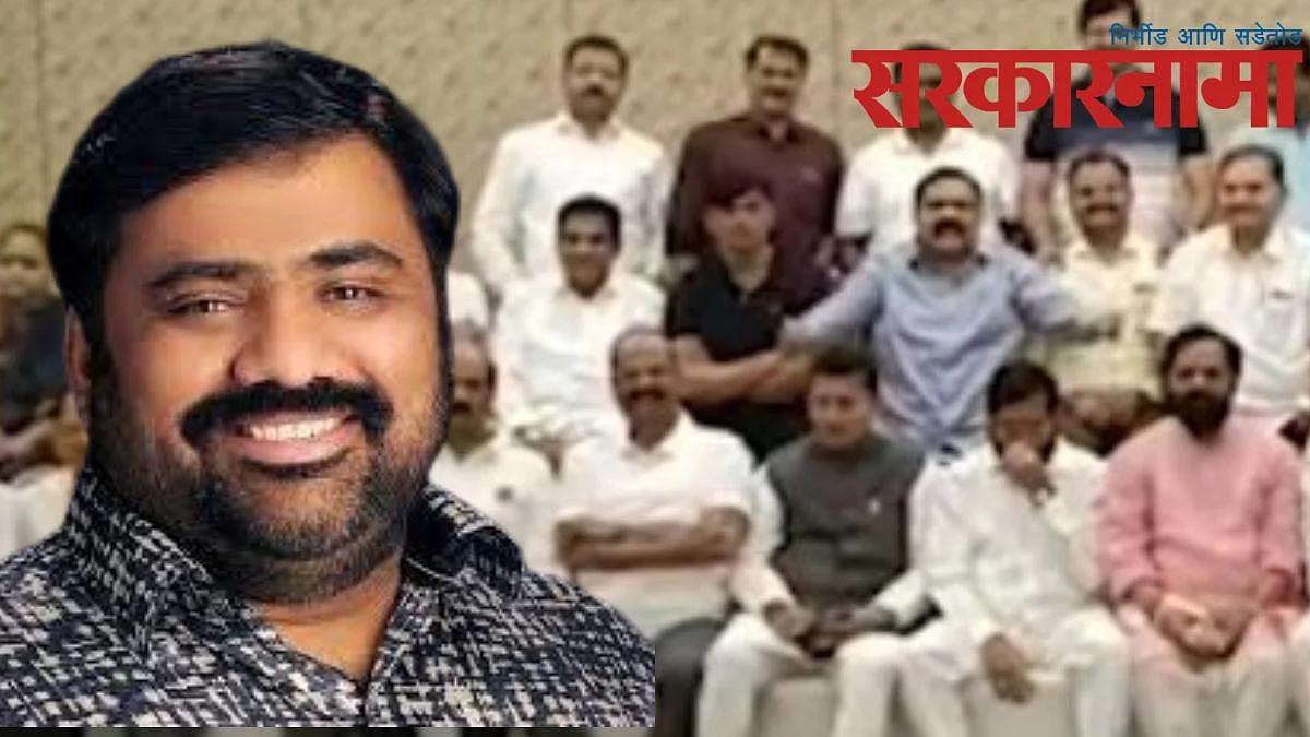 सुहास कांदे यांनी बेंबीच्या देठापासून एकनाथ शिंदेचा जयजयकार केला!