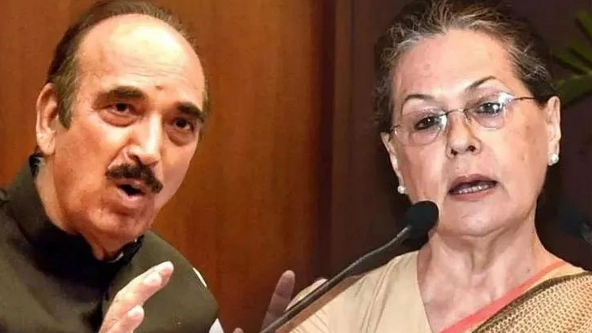 सोनिया गांधींचा प्रस्ताव आझादांनी नाकारला ; युवा नेतृत्वासोबत काम करण्यास नकार