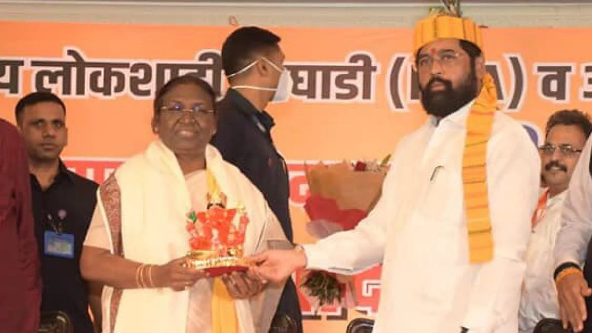 Droupadi Murmu Latest Marathi News, CM eknath Shinde News