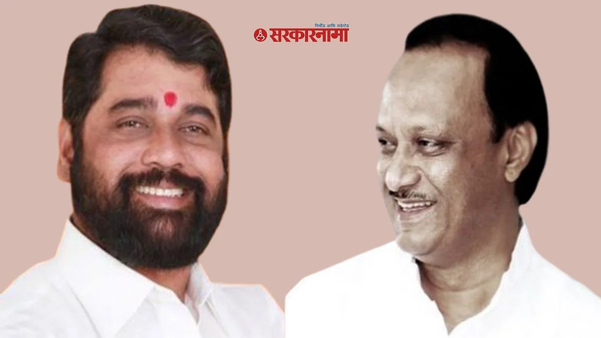 Eknath Shinde. Ajit Pawar