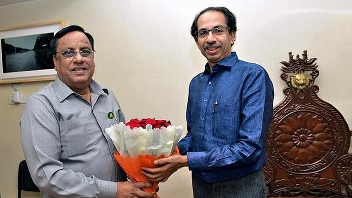 Vijay Auti & Uddhav Thackeray