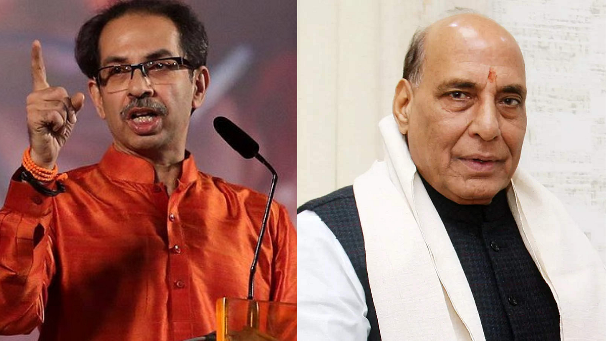 Uddhav Thackeray - Rajnath singh
