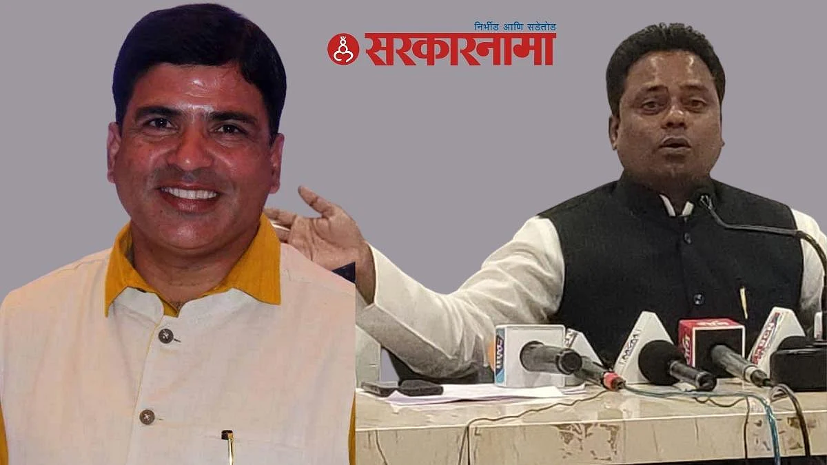 MLA Ashish Jaiswal and Dr. Rajesh Thakre